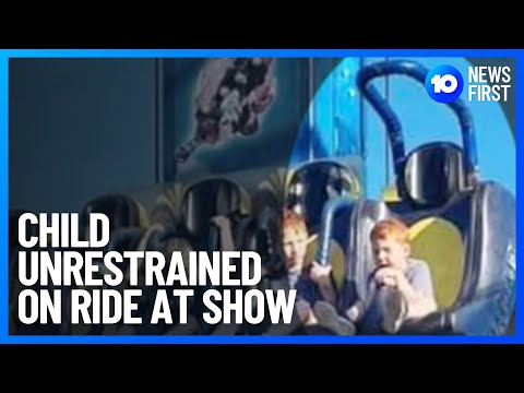 Show Horror As Child Is Seen Unrestrained In Ride | 10 News First