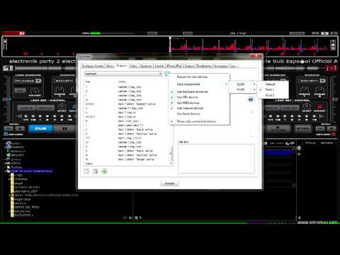 ELECTRIC DJ TUTORIAL  COMO CONTROLAR VIRTUAL DJ 7 CON DENON 1200
