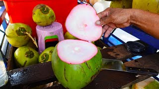 Amazing Cutting Coconut Skills-Happy Yummy