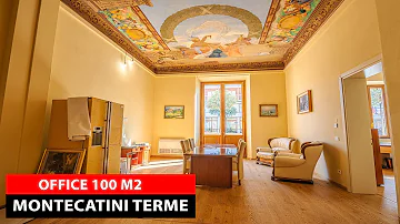 💫  Large office for sale in the center of Montecatini Terme 100 m2