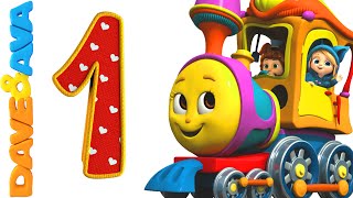 Number Song | Number Train 1 to 10 | Counting Song and Nursery Rhymes from Dave and Ava screenshot 4