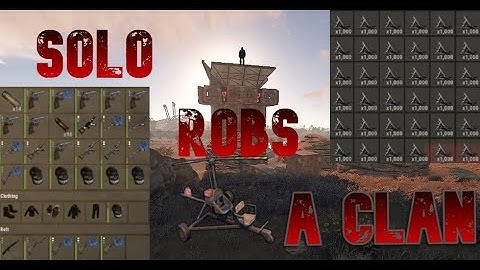 SOLO PLAYER MAKES a CLAN RAGE QUIT the SERVER