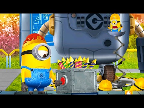 Sage Carl Minion Joins Japan Robotics - Despicable me minion rush