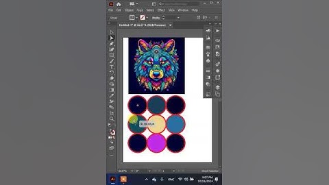 How to create a color palette from a photo in "ADOBE ILLUSTRATOR"