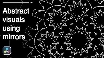 Davinci resolve | Abstract visuals using the mirrors node