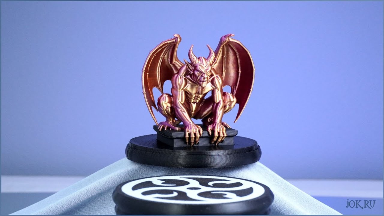 Горгулья от Joker-Studio: 3D Моделирование и Производство Сувениров на Заказ для Магазинов и Брендов