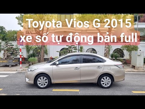 🏆Xe Sedan số tự động màu vàng cát được yêu thích nhất | Toyota Vios G ...