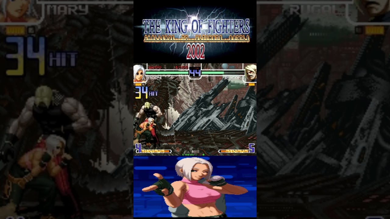 Mary VS Rugal (KoF 2002) 