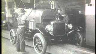 Ford Auto Manufacturing Old and New  the Moving Assembly Line