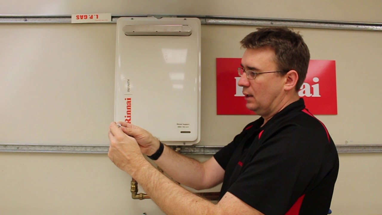 Checking cold water filter - YouTube
