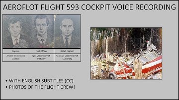 CVR - Aeroflot Flight 593 (with English subtitles)