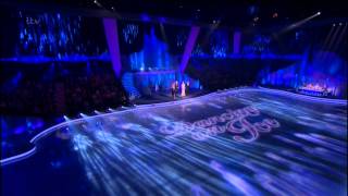 Dancing on Ice 2014 R8 - Ray Quinn Flying