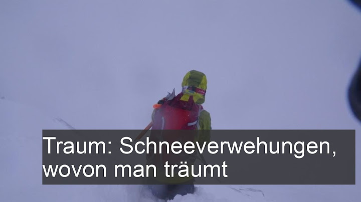 Sonnik: Schneeverwehungen, wovon träumst du?