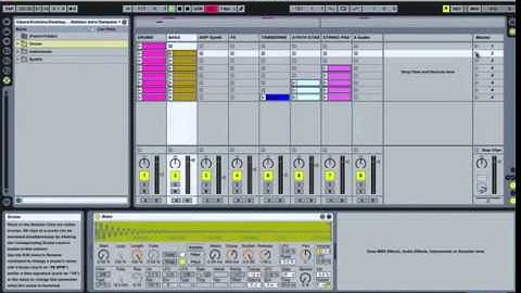 Ableton live 9 Beginner Music Production Lesson 2