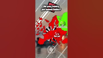 did your country just banned roblox #europe #mapping #roblox