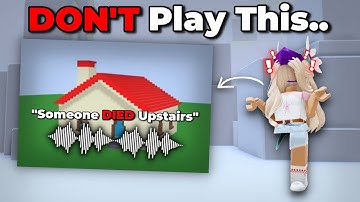 This ROBLOX GAME has a DISTURBING SONG...