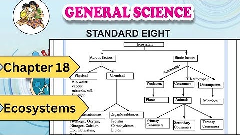 Class 8 | Science | Chapter 18 | Ecosystems | Maharashtra board 