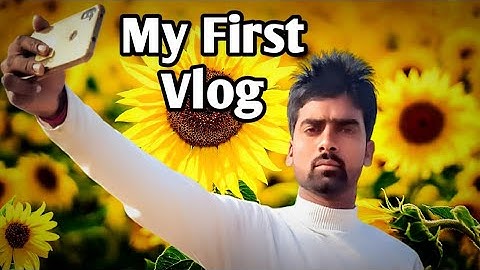 My First Vlog ||