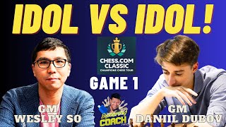 UUBRA BA SACRIFICE NI DUBOV KAY WESLEY? So vs Dubov! Chess com Classic Game 1