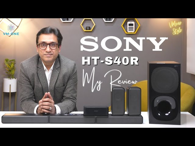 Sony HT-S40R Real 5.1 SOUNDBAR, UNBOXING/REVIEW