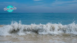 Шум моря и нежный морской прибой 🌊💦| 60 минут звук волн | Звуки Природы и волн Для Сна и Релакса