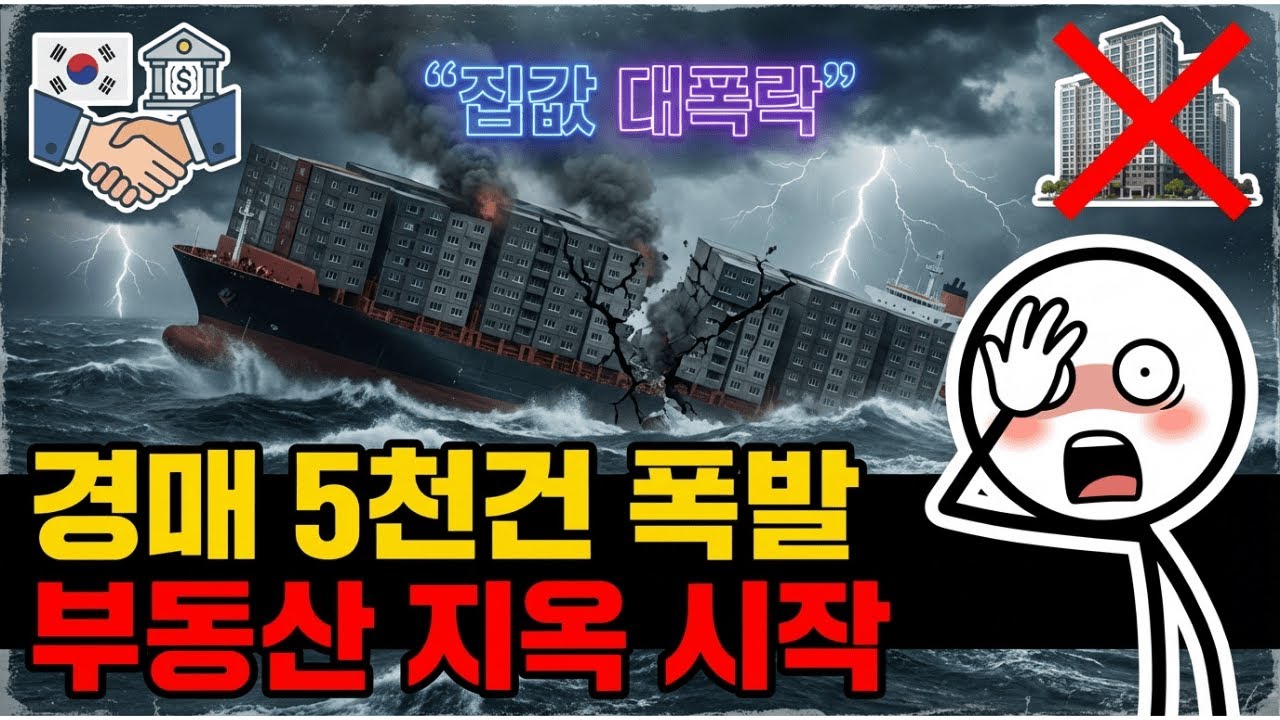 경매 물건 400% 폭증! 서울 아파트가 반토막 나도 아무도 안 사는 이유