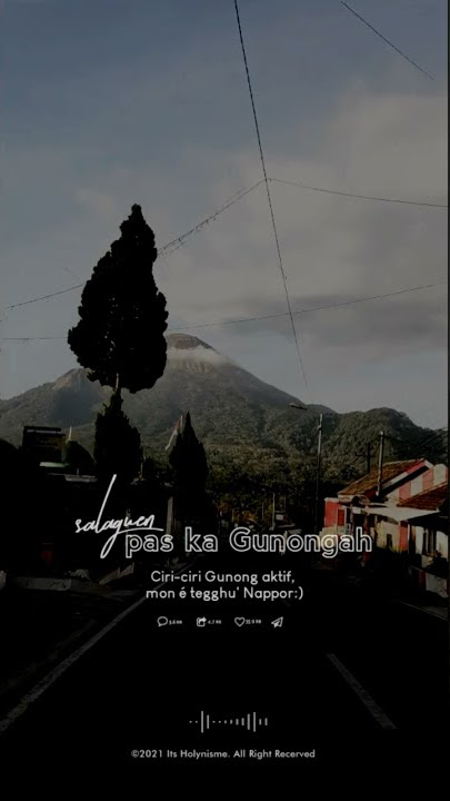 Story WA IG kata kata Madura fullscreen terbaru‼ Ka Gunong😉