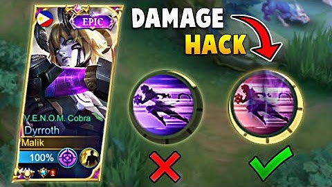 DYRROTH ENHANCED SECOND SKILL = 1 HIT DELETE KILL 🔥 (damage hack!)