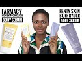Fenty Skin Buff Ryder Review + Farmacy HoneyMoon Glow Body Serum Review