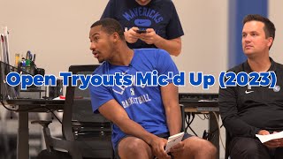 Open Tryouts Mic'd Up (2023)