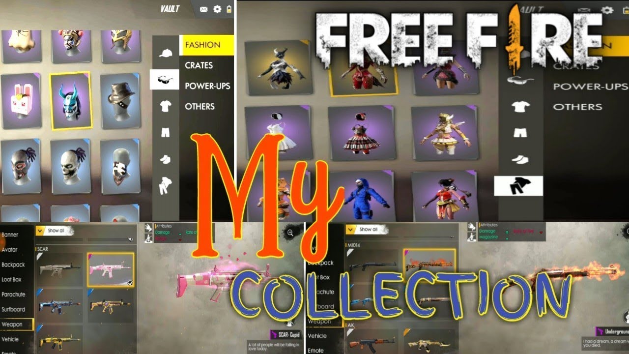 『FF』GamerⓇ Free Fire Collection || CrossGun Gaming Best Collection in
