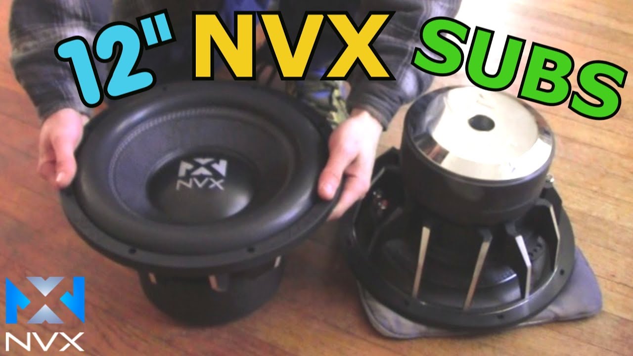 nvx 12 subwoofer