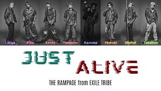 THE RAMPAGE from EXILE TRIBE - JUST ALIVE | Color-Coded Lyrics (Kan / Rom / Eng)