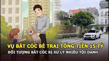Vụ bắt cóc bé trai tống tiền 15 tỷ ở Hà Nội: Đối tượng bắt cóc có thể sẽ bị xử lý về nhiều tội danh