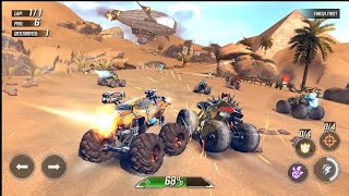 R.A.C.E  Racing game in monster cars open all modes