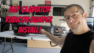 Jeep Gladiator Knockoff Rubicon Bumper Install