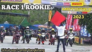 Race 1 Rookie, Motoprix Region A putaran 4 Riau, sirkuit sport center Bangkinang