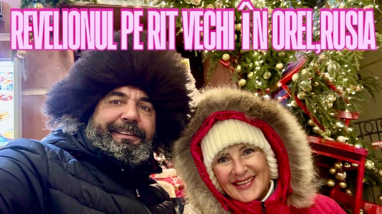 REVELIONUL PE RIT VECHI, OREL RUSIA. 4K.