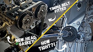 Fiesta MK7 1.0 EcoBoost Engine Rebuild | Part 5 | HEAD GASKET | TIMING BELT | CRANK PULLEY