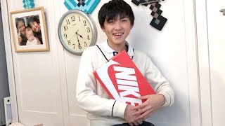 やっと来た‼️２週間前に注文したNIKEの靴が届いたよ〜
