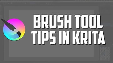 Snel vloeiende lijnen in Krita! | Penseelgereedschap, canvasrotatie en tekentips voor beginners