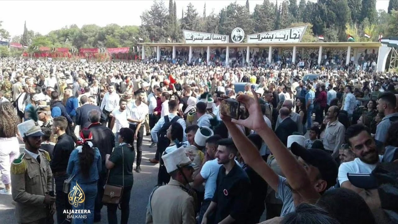 مقتل العشرات في حفل تخرج بالأكاديمية العسكرية في حمص