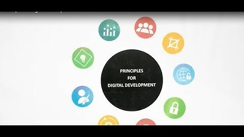 Three Principles for Digital Development
