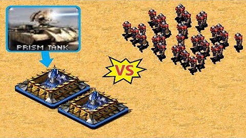 Prism Bunkers vs Conscripts - Red Alert 2
