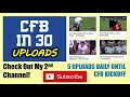 2nd Channel: CFBin30 Uploads