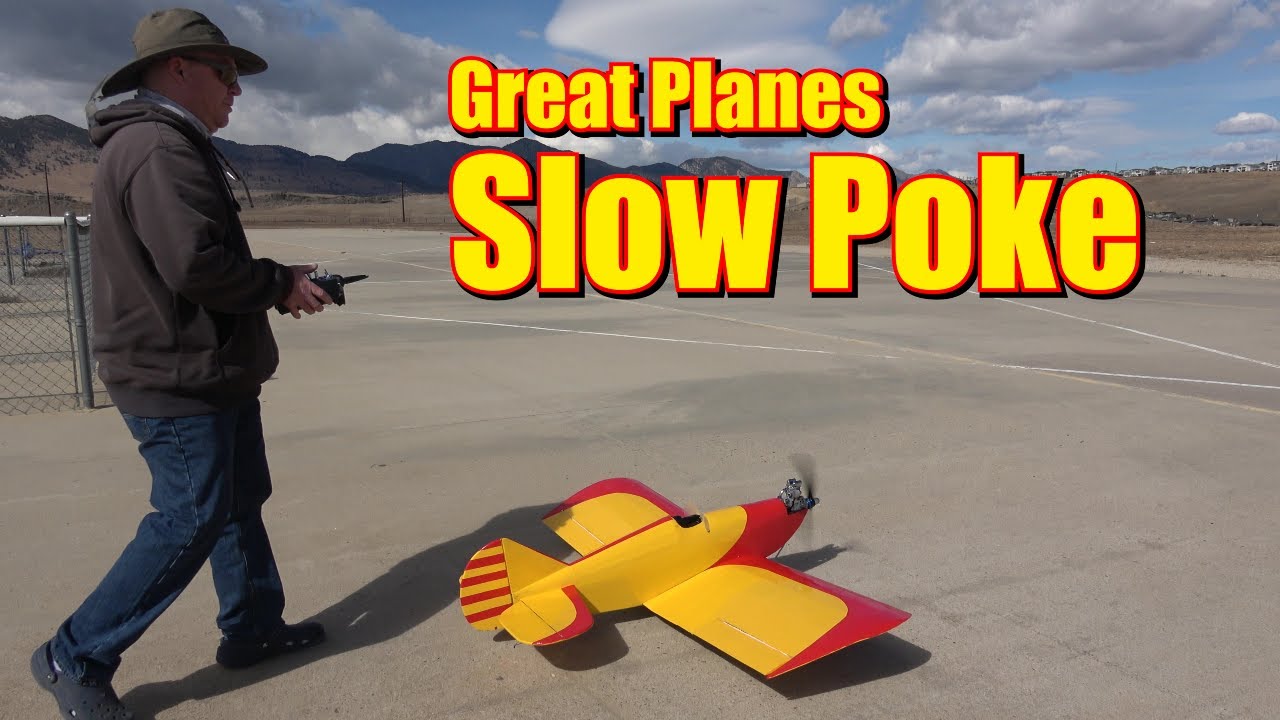 Mike Jasiewics...  Great Planes SlowPoke...  Sunday, March 1, 2026