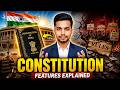 Why Indian Constitution is Unique? 🤯 || Features of Indian Constitution Explained 🇮🇳
