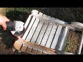 Восстановление и преображение старой садовой мебели / Restoration of garden furniture