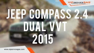 Гбо на Jeep Compass 2.4 VVT. Газ на Джип Компас с распределенным впрыском. Landi Renzo Omegas Evo.