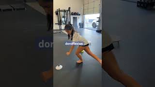Y balance reach for ankle stability and dorsiflexion #physio #mobility #ankle #footstability